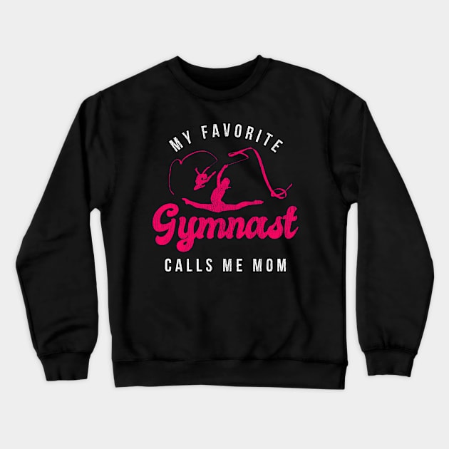 Gymnastics Retro Gymnast Crewneck Sweatshirt by shirtsyoulike